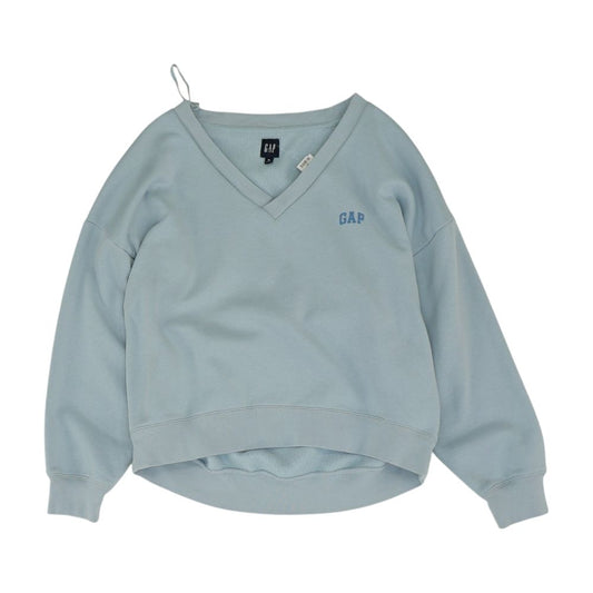 Blue Solid Sweatshirt