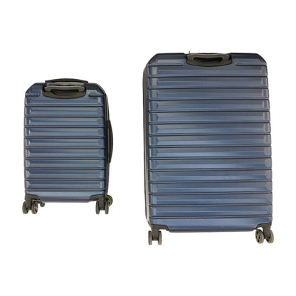 Navy Hardside Suitcase Set