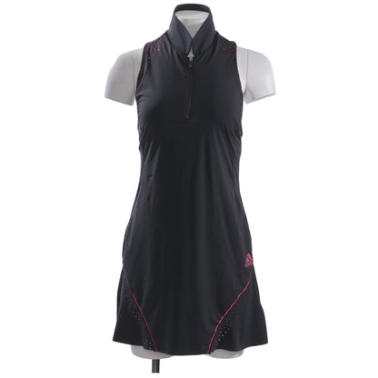 Black Solid Active Dress