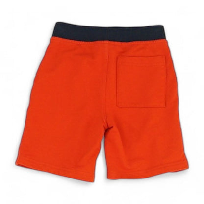 Red Solid Active Shorts