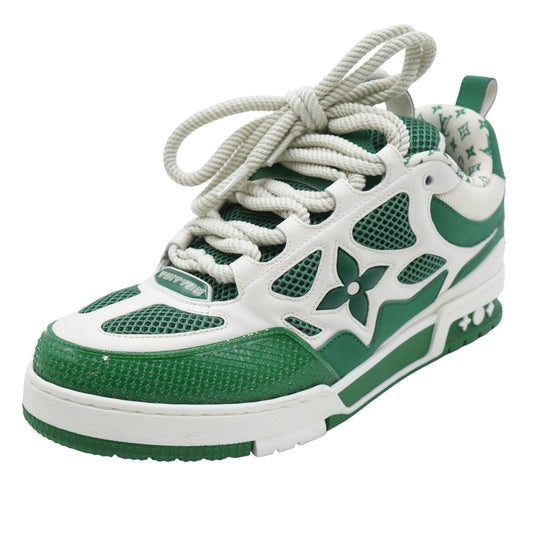 Green/White LV Skate Sneakers