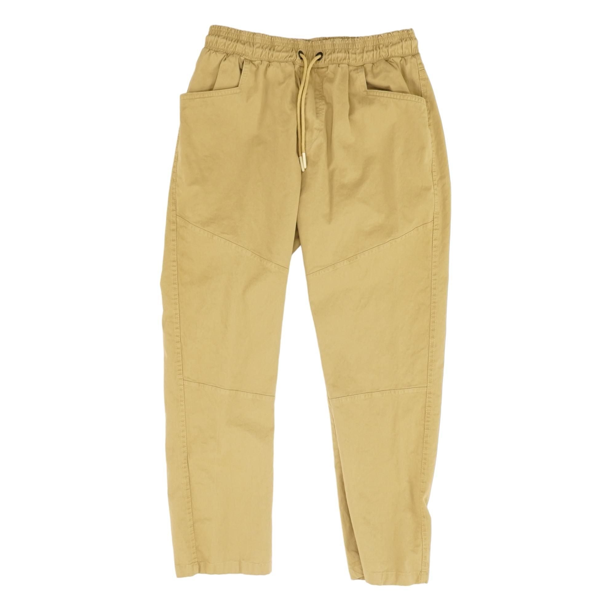 Buy ALLEN SOLLY Khaki Solid Cotton Slim Fit Boys Trousers | Shoppers Stop