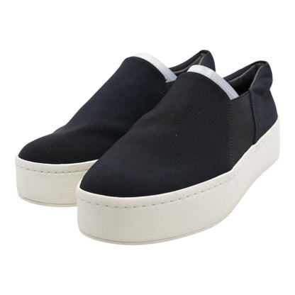 Warren Platform Black Slip On Athletic Shoes