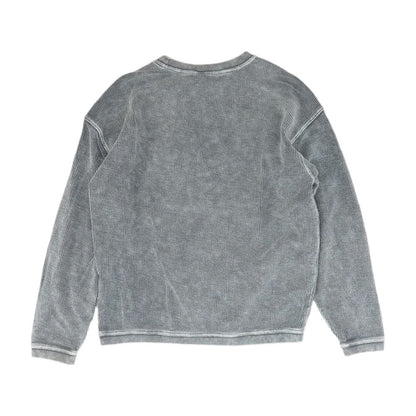 Gray Solid Sweatshirt