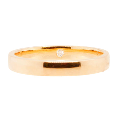 18K Rose Gold Les Eternelles De Chaumet Rubans Wedding Band