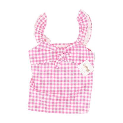 Pink Check Tank