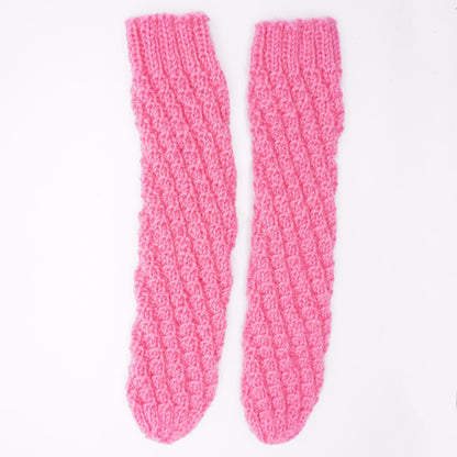 Pink Knit Socks