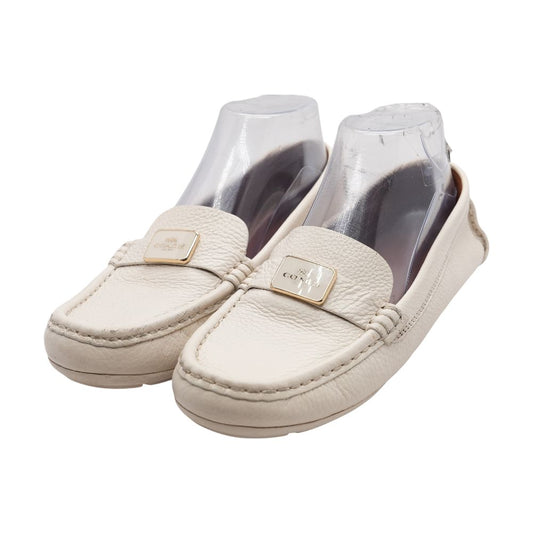 Mona Driver Beige Loafer Flats