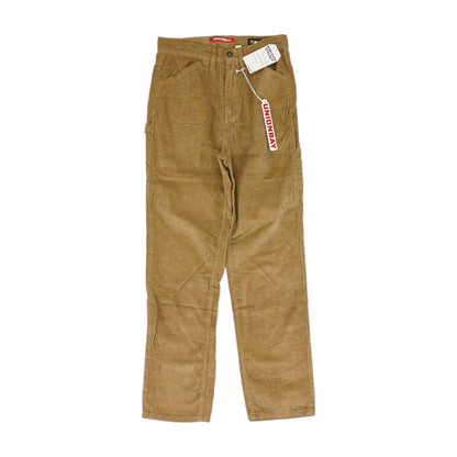 Brown Solid Pants