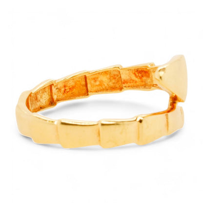 18K Gold Snake Band