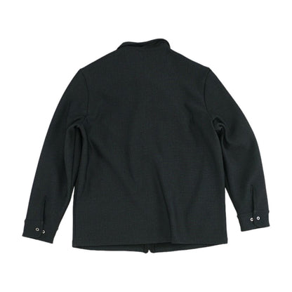 Gray Solid Lightweight Jacket