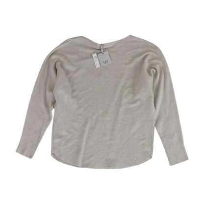 Gray Graphic Crewneck Sweater