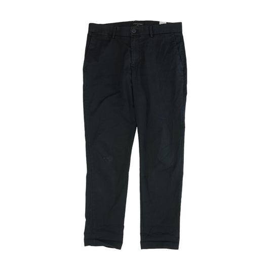 Navy Solid Chino Pants