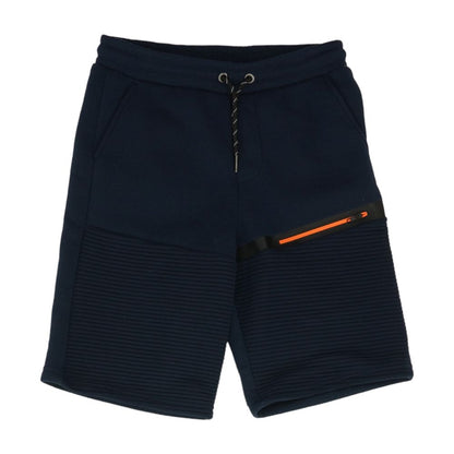 Navy Solid Active Shorts