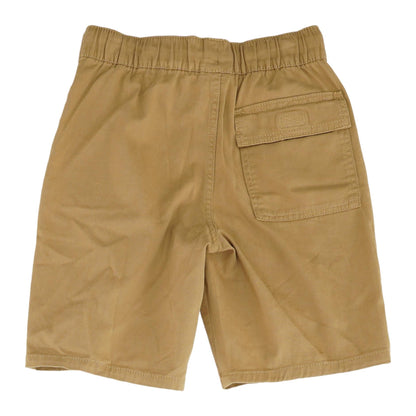 Khaki Solid Chino Shorts