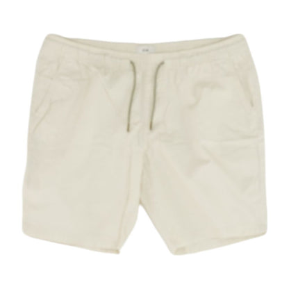 Beige Solid Khaki Shorts