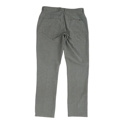 Charcoal Striped Five Pocket Pants