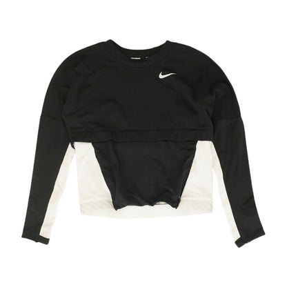 Black Color Block Active Pullover