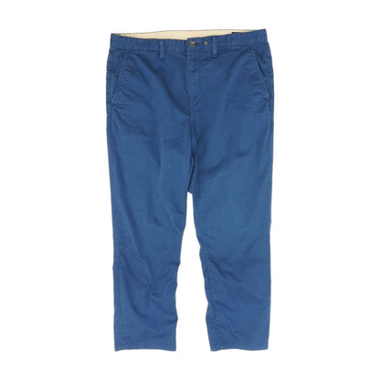 Teal Solid Chino Pants