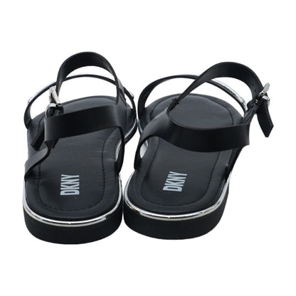 Black Textile Sandal Shoes