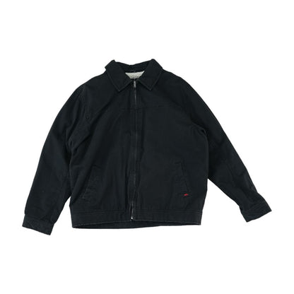 Black Solid Lightweight Jacket