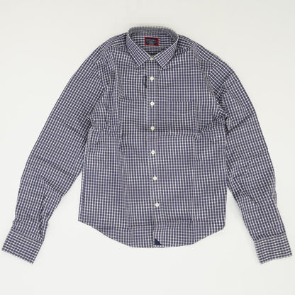 Truro Blue Plaid Long Sleeve Button Down