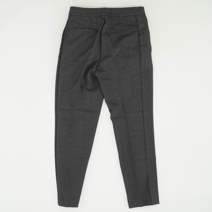 Charcoal Solid Chino Pants