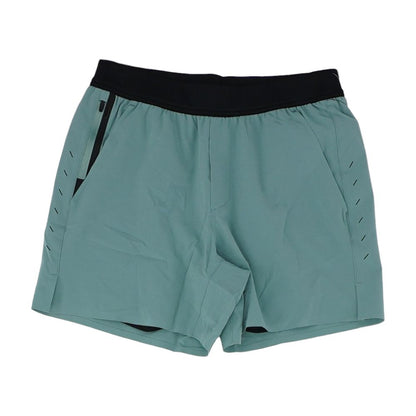 Teal Solid Active Shorts