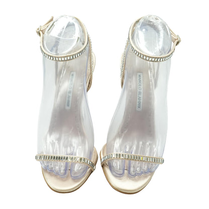 Crinastra Crystal Heeled Sandal