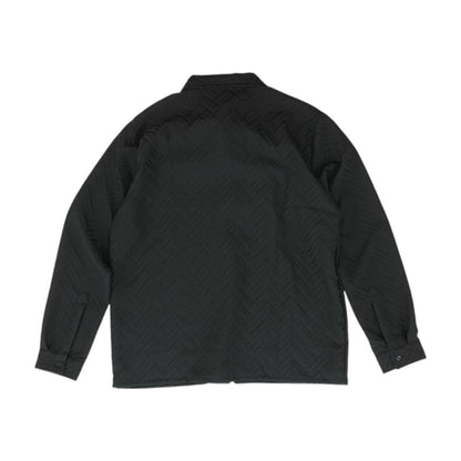 Black Solid Lightweight Jacket