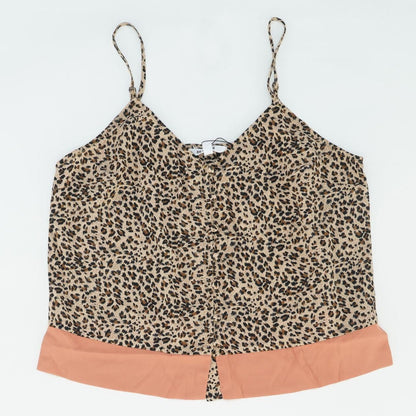 Tan Animal Print Camisole