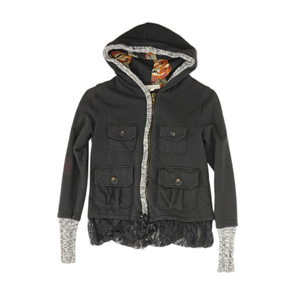 Charcoal Solid Lightweight Jacket