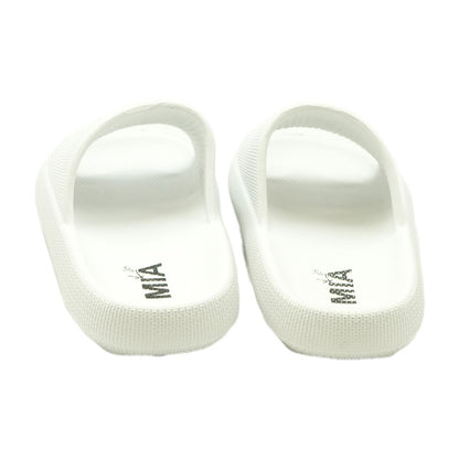 White Slide Sandal Shoes