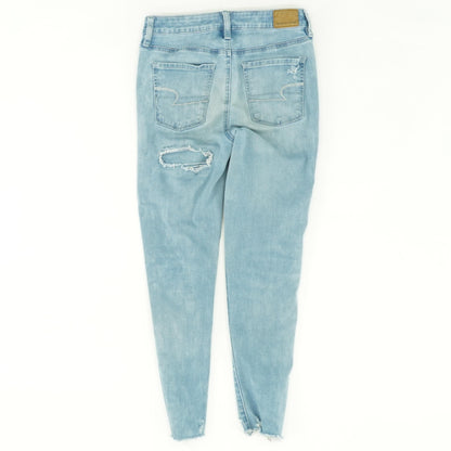 Blue Solid Jeans