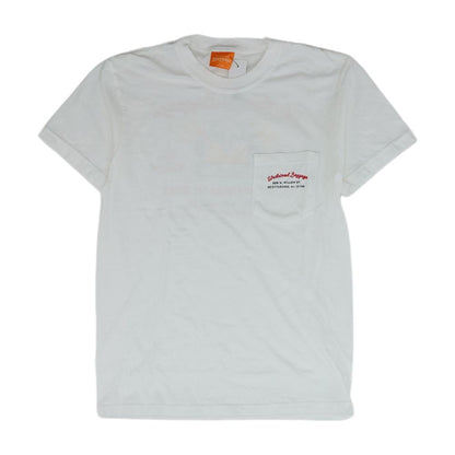 White Unclaimed Baggage Pocket T-Shirt