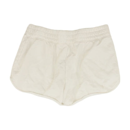 Ivory Solid Active Shorts