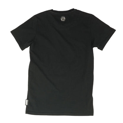 Black L'Homme Embroidered Detail Crewneck T-Shirt