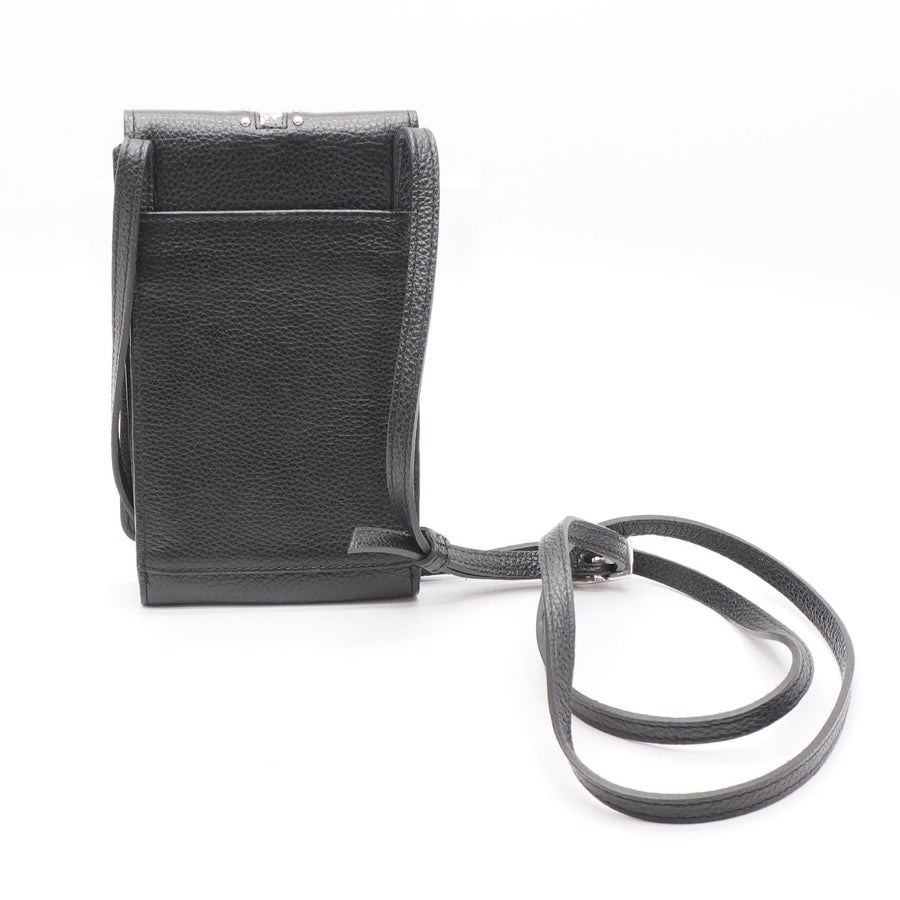 Black Leather Crossbody Bag – Unclaimed Baggage