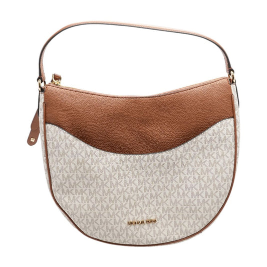 Ivory Leather Shoulder Bag