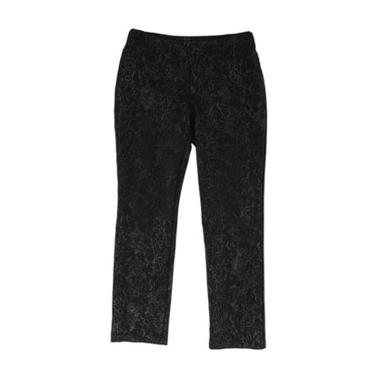 Black Graphic Pants