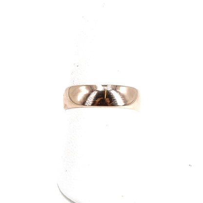 10K Rose Gold Flat Band