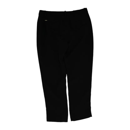 Black Solid Dress Pants