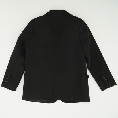 Black Solid Blazer