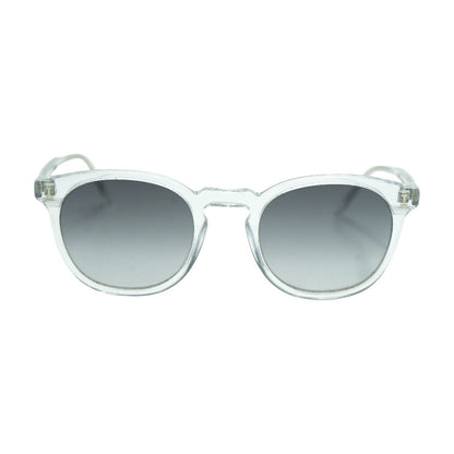 Clear Eldridge Round Sunglasses