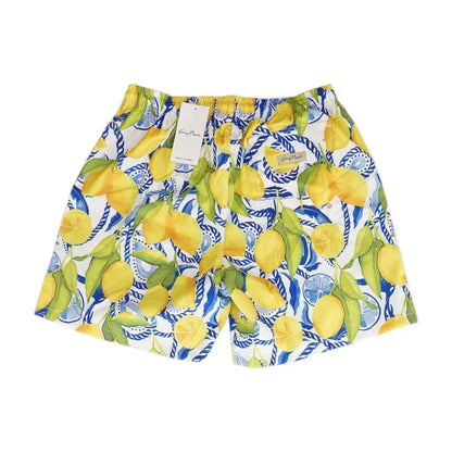 White Fruit Swim Shorts