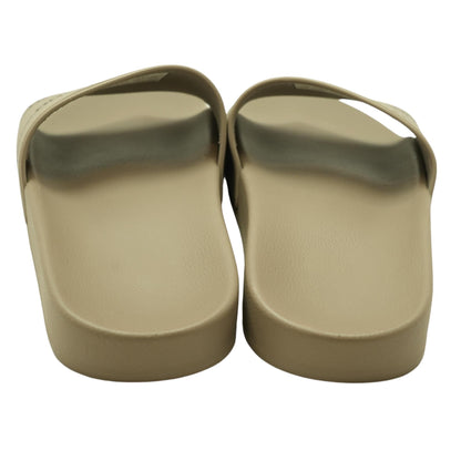 BB Monogram Slides in Light Brown Black