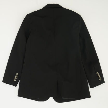 Black Solid Blazer