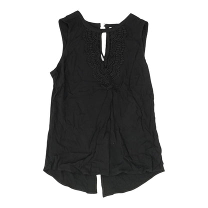 Black Solid Tank