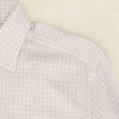 Lavender Check Long Sleeve Button Down