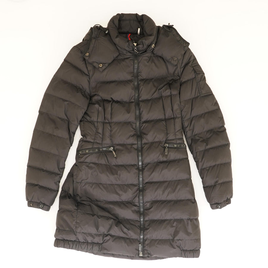 Black Avocette Long Down Puffer Coat | Unclaimed Baggage